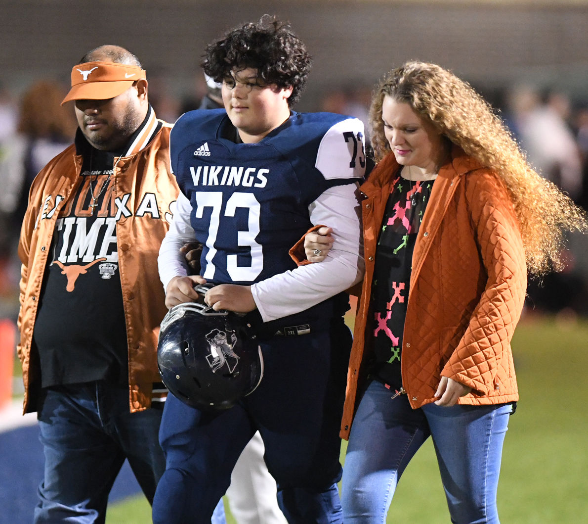 Bryan High senior night at Merrill Green Stadium